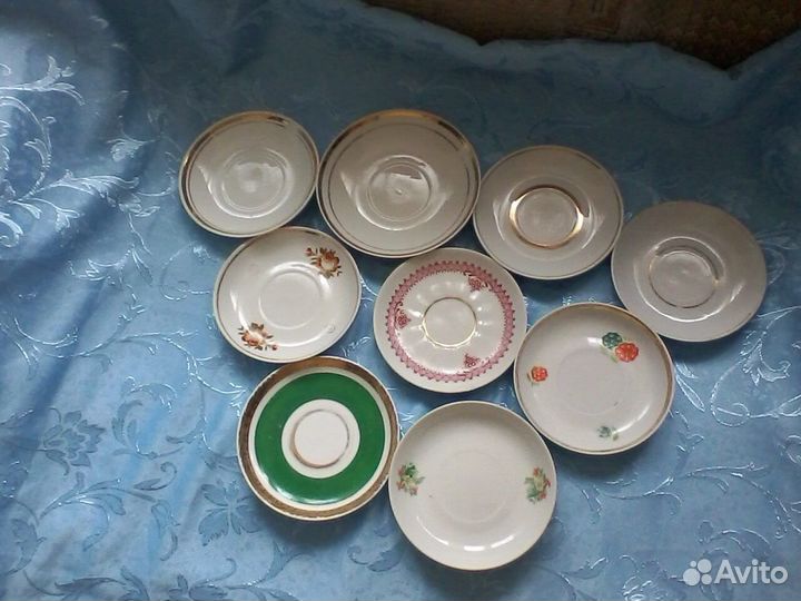 Блюдца разные на добор