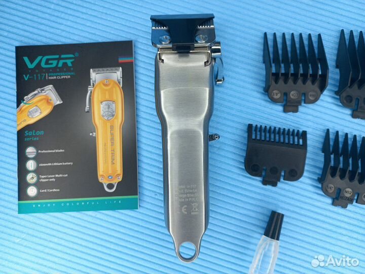 Профессиональная машинка для стрижки VGR-117