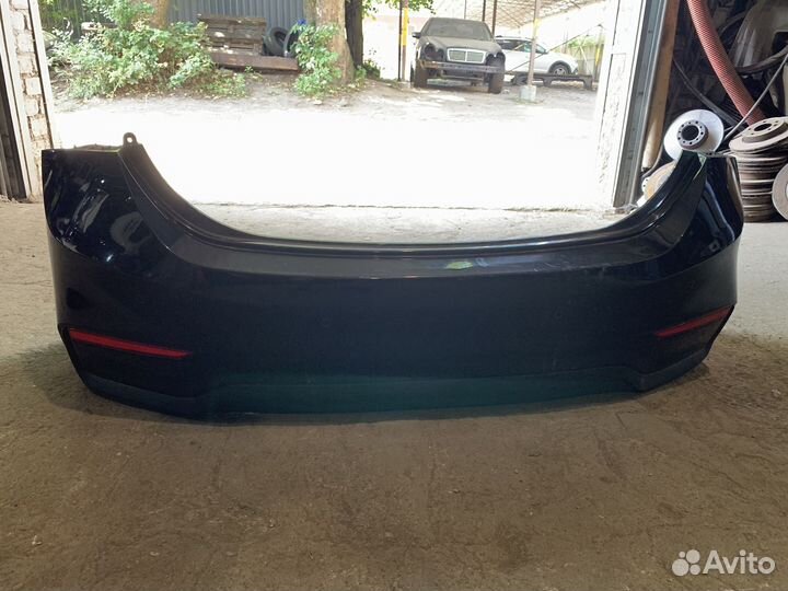 Бампер задний hyundai solaris 2017