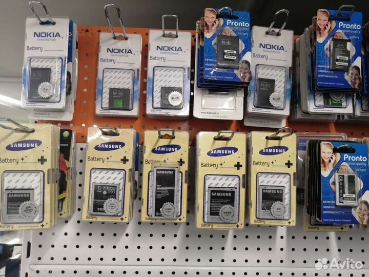 Аккумуляторы для сотовых и смартфонов