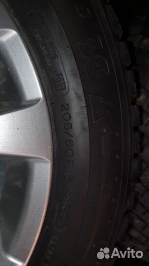 Зимняя резина r16 205 60 Рено Дастер, Каптур