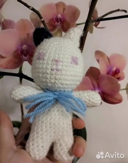 Вязаный котёнок