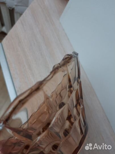 Салатник цветное стекло СССР