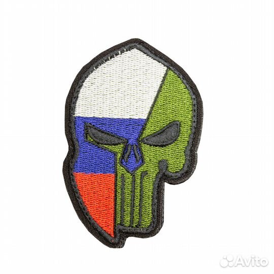 41544 Патч, шеврон с вышивкой для одежды. На липуч