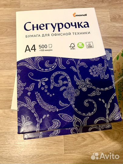 Офисная бумага a4