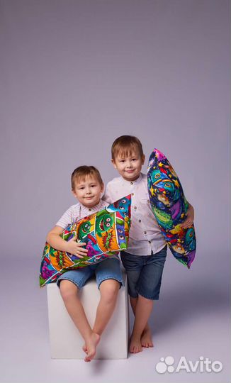 Прикольная подушка, дакимакура, подушк в детскую