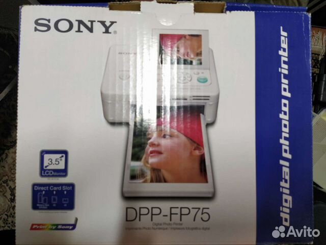 Фотопринтер Sony Dpp-fp75