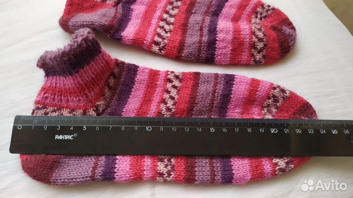 Носки женские вязанные. Ручная работа