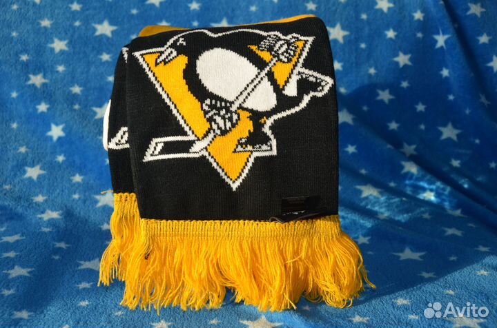 Шапки и шарф Pittsburgh Penguins