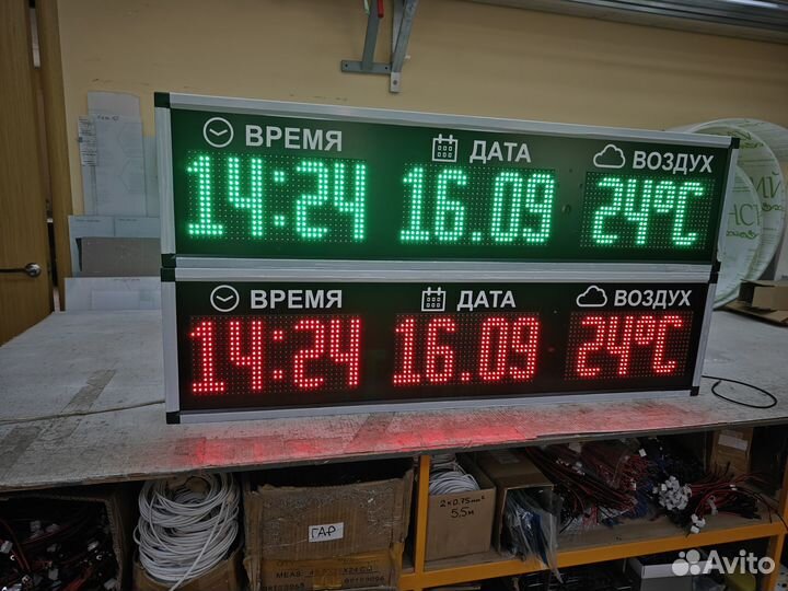 Метеотабло уличное
