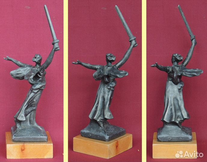 На стол Памятник Скульптура Родина-мать Волгоград