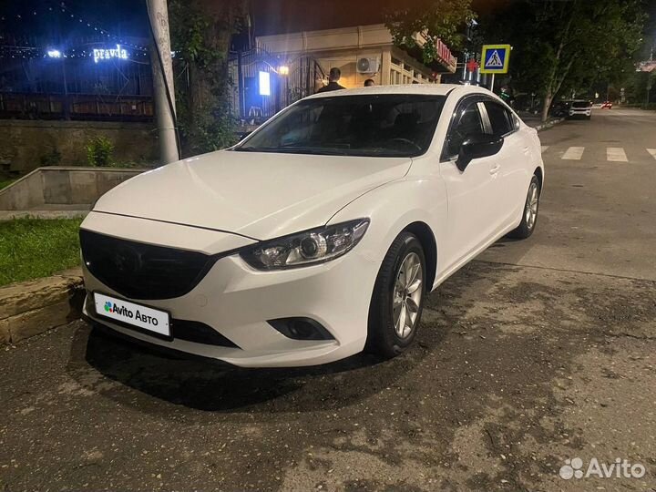 Mazda 6 2.0 AT, 2015, битый, 183 000 км