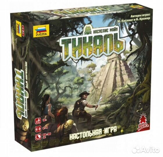 Настольная игра Тикаль от Звезды