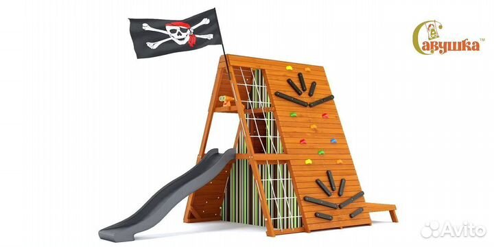 Детский игровой комплекс Савушка База 3 для улицы