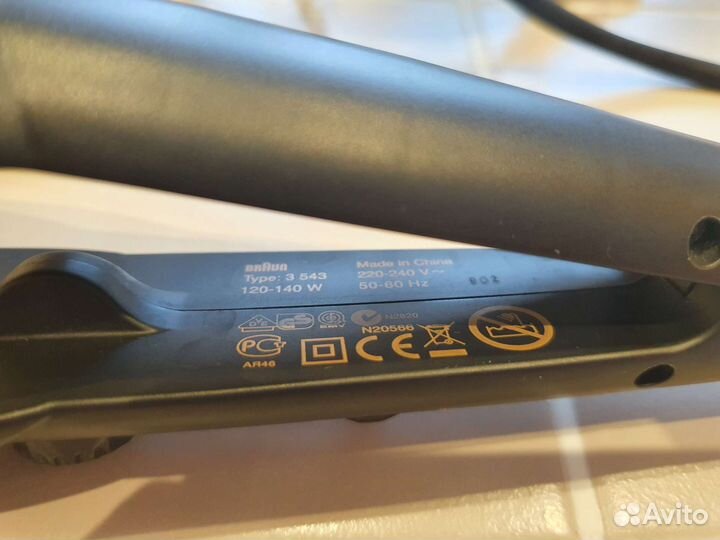 Утюжок выпрямитель для волос braun