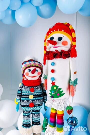 Снеговик ручной работы