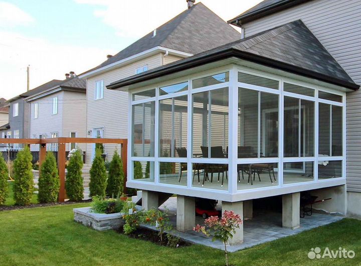 Остекление веранды в срок