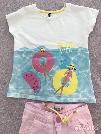 Вещи пакетом на девочку 110