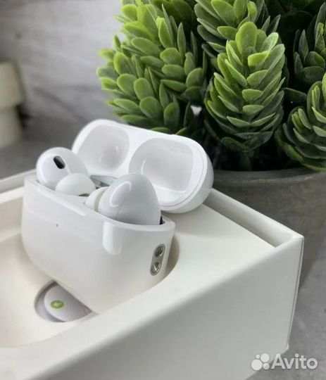 Наушники airpods Pro 2 (шум) премиум класс + чехол