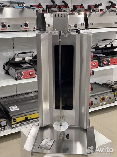 Гриль для шаурмы новый каракасан