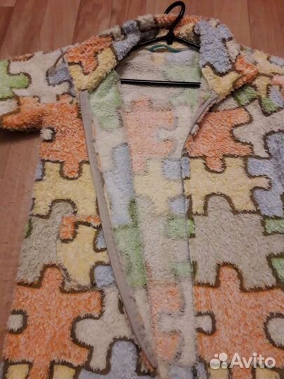 Халат махровый детский. 6-8 лет