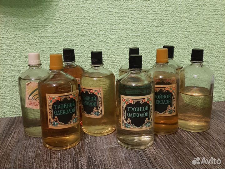 Одеколон тройной СССР