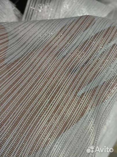 Тюль дождик готовый от 3 метров