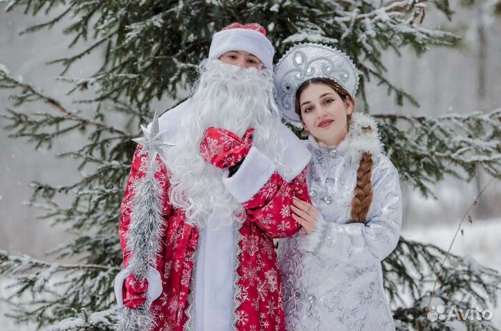 Костюмы дед мороз и снегурочка