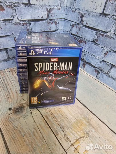 Spider man miles morales ps4 диск