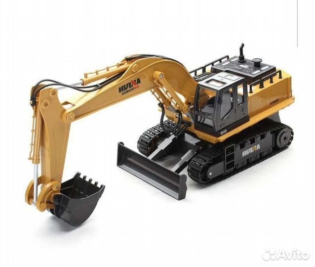 Радиоуправдяемый экскаватор-бульдозер гусеничный