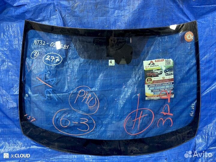 Лобовое стекло на nissan xtrail NT32 MR20DD