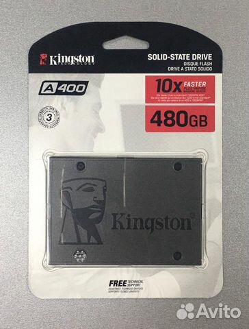 SSD 480Gb Kingston A400 SA400S37. Новый
