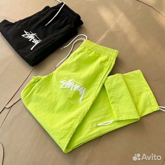 Брюки легкие Nike & Stussy (XL размер)