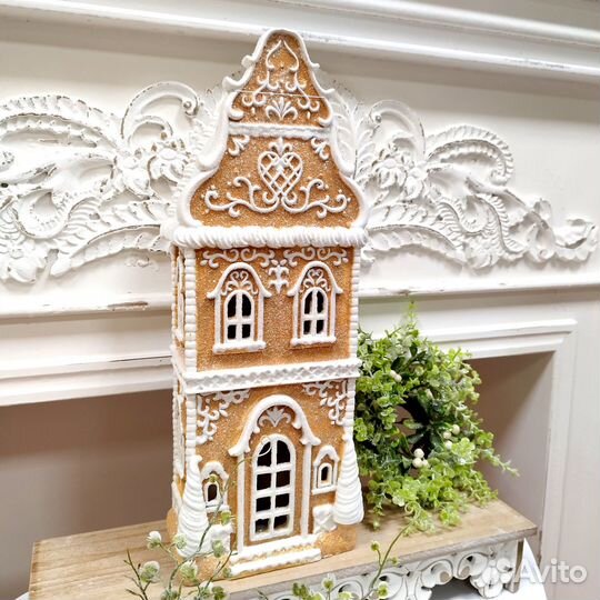 Дом пряник 46см с подсветкой