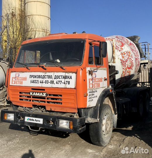 Автобетоносмеситель КАМАЗ 65115, 2008