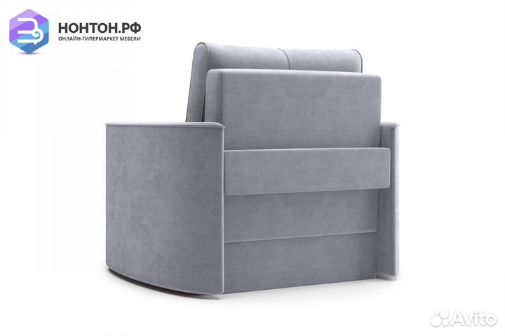 Кресло еврокнижка Колибри серое