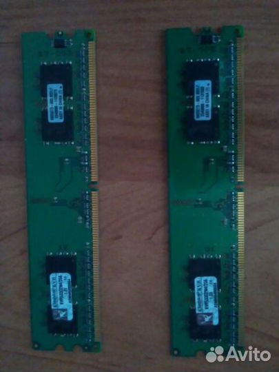 Две планки по 256 Mb