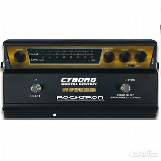 Педаль эффектов Rocktron cyborg reverb