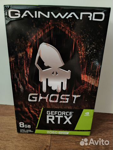 Видеокарта Gainward GeForce RTX 2060 super Ghost