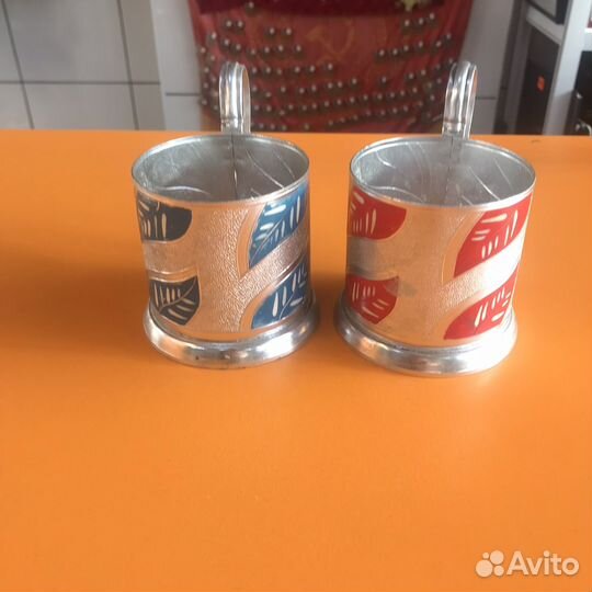 Подстаканники СССР алюминий большой выбор