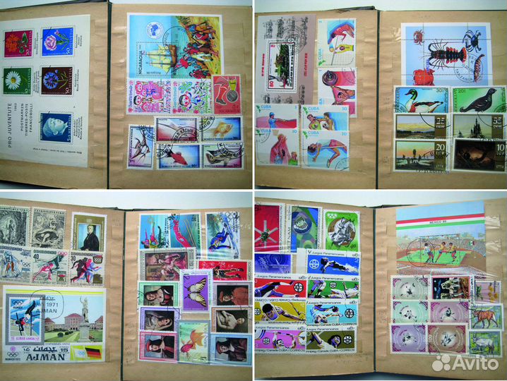 Альбомы с марками