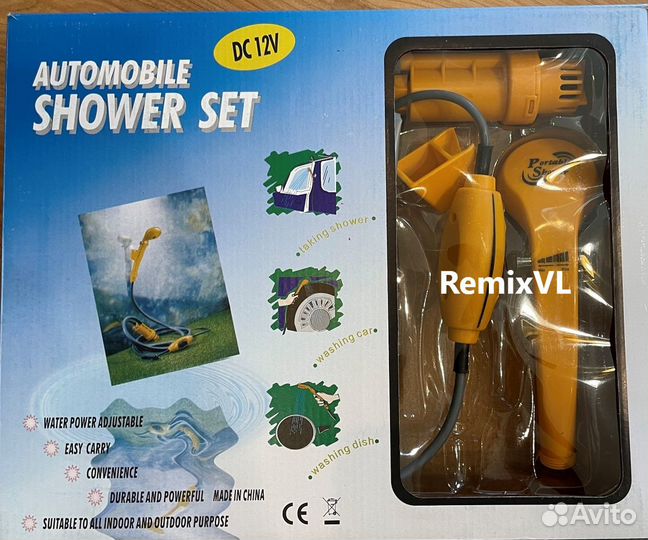 Видео обзор Душ походный мобильный туристический