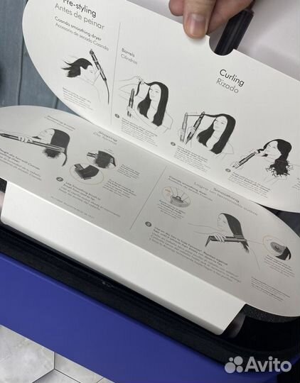 Стайлер dyson airwrap long