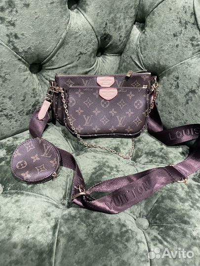 Luis vuitton сумка клатч