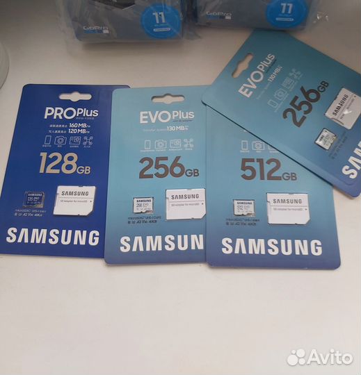 Карта памяти Samsung оригинал 128/256/512 Gb