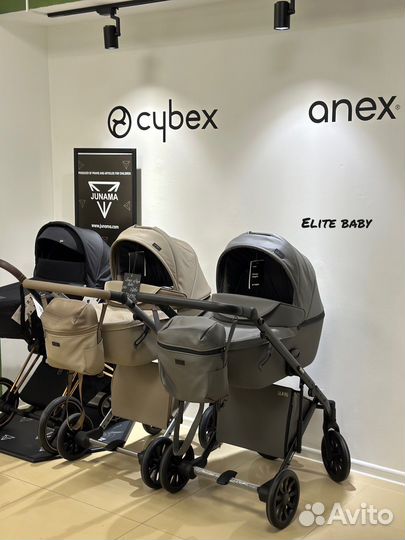 Коляска anex e type 2 в 1 новая