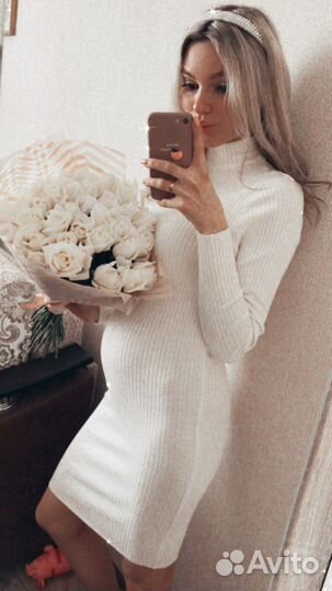 Платье лапша белое