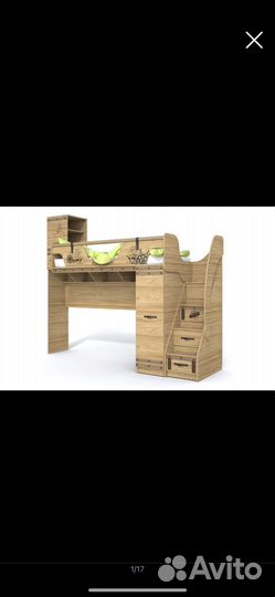 Детская кровать чердак