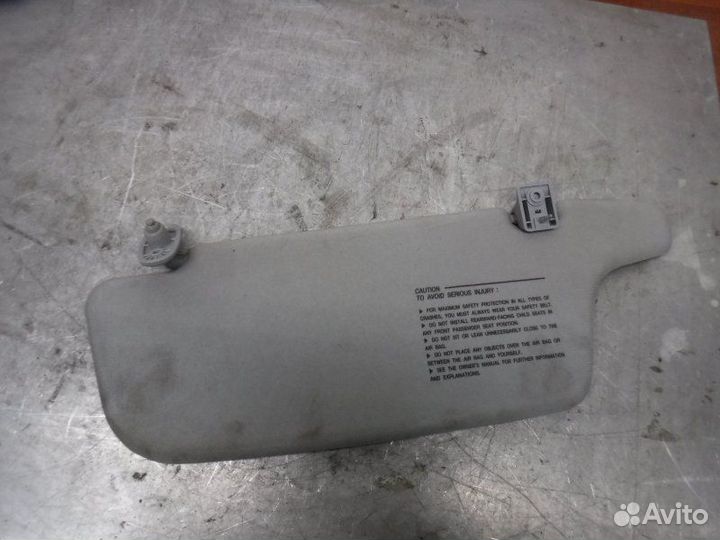 Козырек солнцезащитный левый Hyundai Accent G4EC