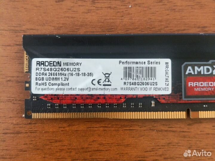 Оперативная память ddr4 8gb